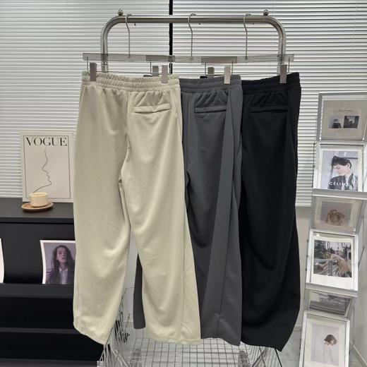 D082126针织舒适亲肤阔腿休闲长裤男女同款 商品图1