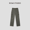 ROMI STUDIO“独特复古”全棉立体质感多口袋直筒工装裤 RWCAXA5352 商品缩略图3