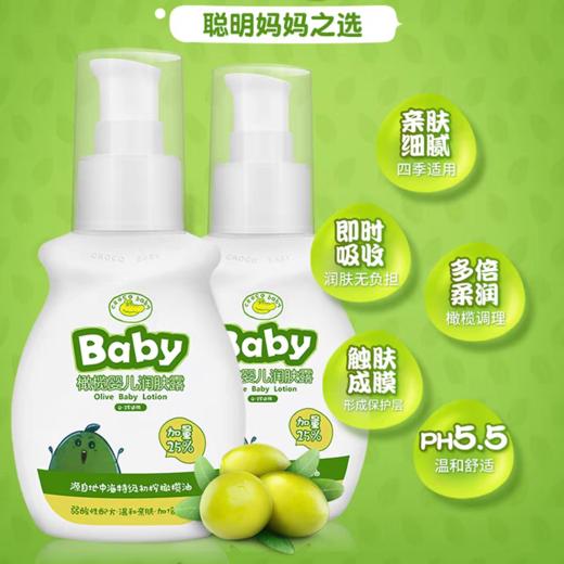 ² 清仓29.9元/6支【鳄鱼宝宝儿童润肤露樱桃/橄榄】保湿滋润 温和配方 水润呵护宝宝肌肤 HM02-CRMM-BP 商品图5
