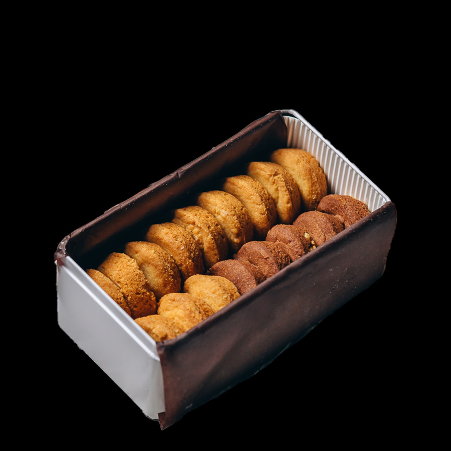 小虎艾许黄油蕾丝曲奇（原味或三拼可选）【顺丰包邮，48小时内发货】