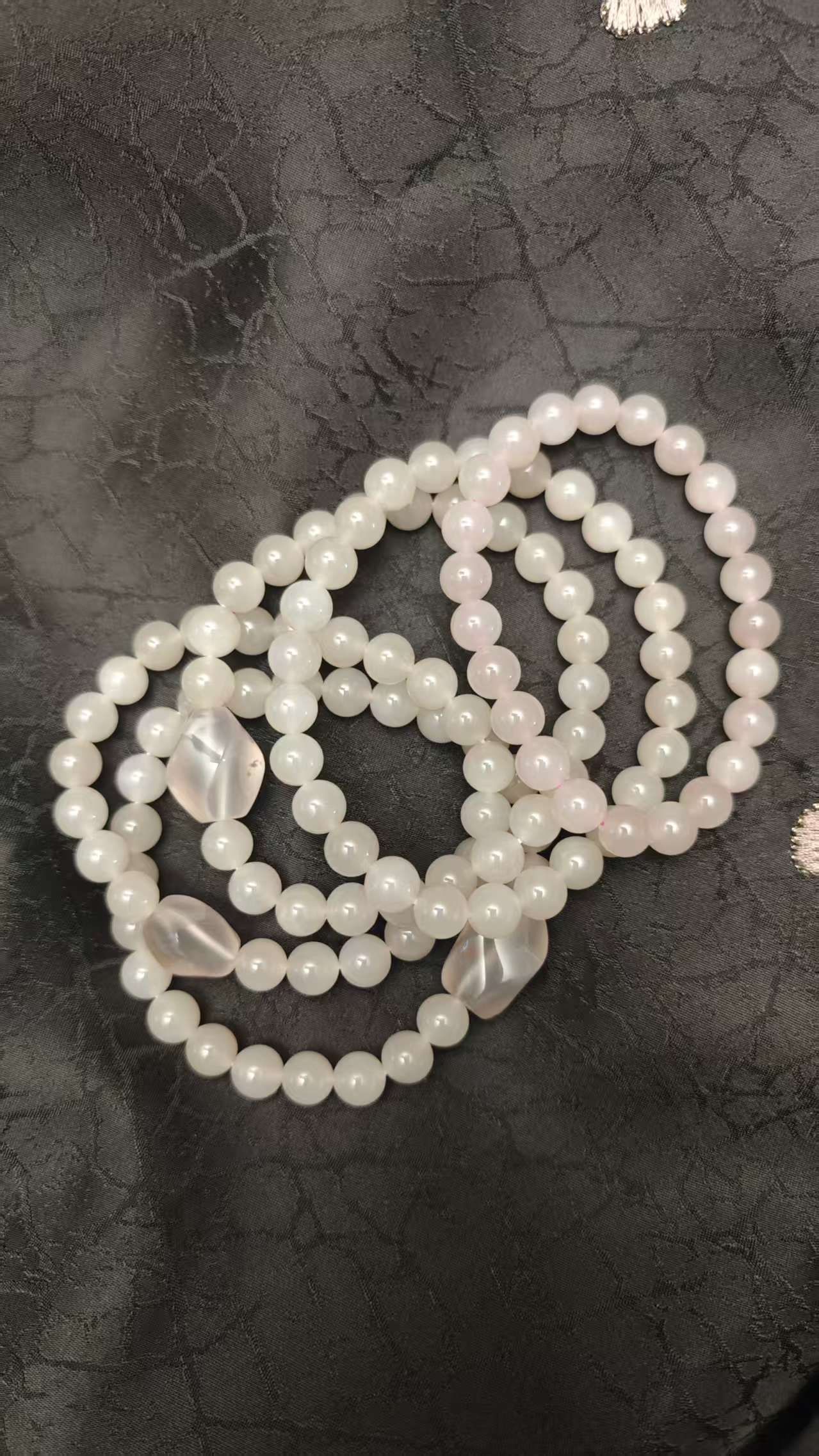 63 藕然冰一下8mm手串【嘉石·群播】