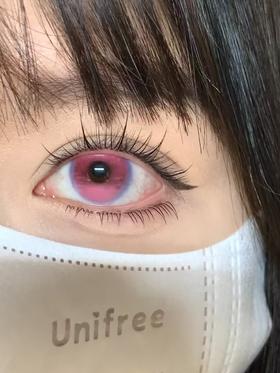 Recolook半年抛美瞳 芭比粉 14.5mm