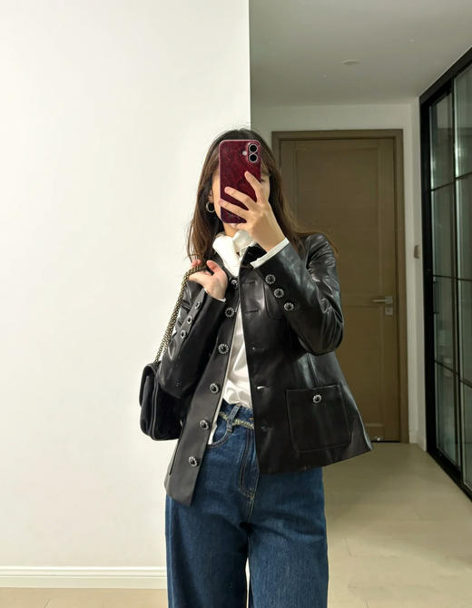 CHANEL 香奈儿25早秋新款羊皮外套（TM） 商品图7