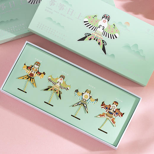 国潮书签礼盒金属书签学生毕业教师节礼物送老师送同学 商品图9