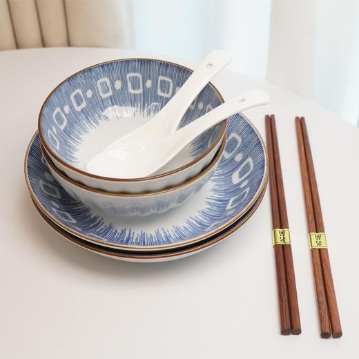 【乐扣乐扣柯蓝餐具8件套】高温烧制而成 经久耐用不掉色 商品图5