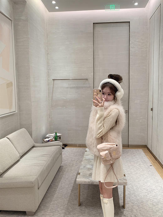 金蘑菇菇  少女时期·全羊毛手作绞花/100wool 少女老钱开衫 商品图2