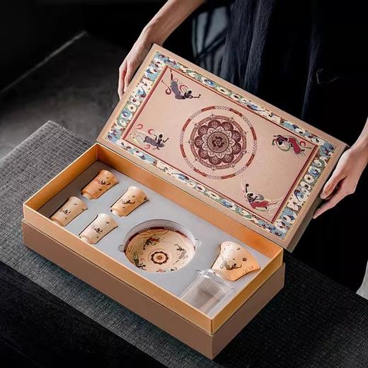 敦煌飞花映沙系列（茶器） ，官方出品，带防伪码，线下门店同款【G】 商品图2