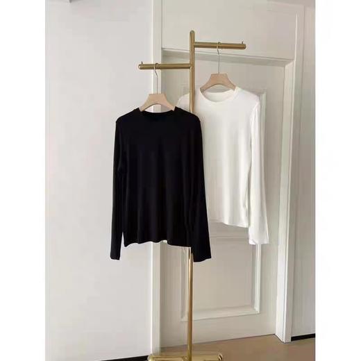 D082129基础款简约大气秋冬氛围感穿搭长袖打底衫 商品图4