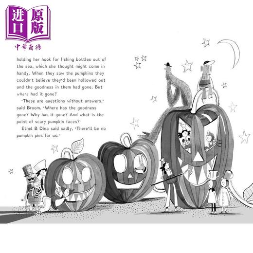 【中商原版】垃圾回收之家 可怕的秘密 The Tindims of Rubbish Island and the Spooky Secret 英文原版 儿童文学 插图小说 商品图1