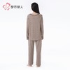 都市丽人睡衣阳离子牙签条速暖绒女士家居服长袖长裤套装LHH2M4 商品缩略图3