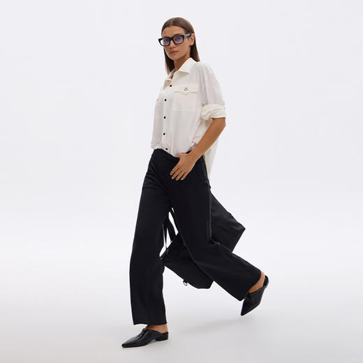 TITIKA驭风防水衬衫秋冬新款休闲衬衫女运动宽松上衣31225 商品图4