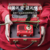 猫王收音机猫王音响猫王小王子OTR无线便携式蓝牙音箱可爱复古小音响收音机 嬉皮红 商品缩略图0