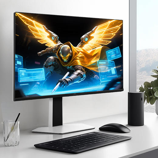 【FFALCON雷鸟】U6 27英寸 4K超清 Type-C 专业级色准 MiniLED 办公电脑显示屏 HDR600 旋转升降显示器 R27U61 商品图10