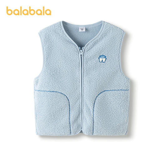 【设计师SICO】巴拉巴拉儿童马甲2025秋冬新款加绒保暖萌 商品图2