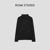 ROMI STUDIO“优雅独特”绵羊毛混纺领带扭纹开襟毛衫 RWCAS65085 商品缩略图1