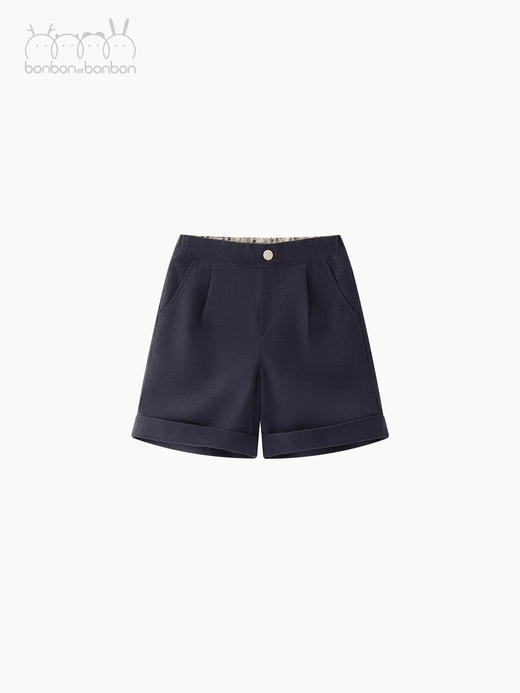 紫色灯芯绒短裤 商品图0