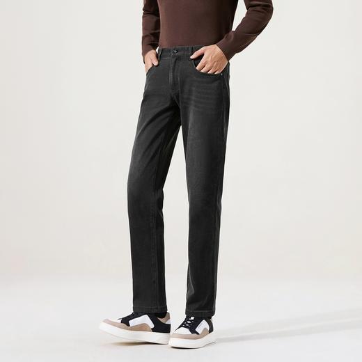 【提花牛仔】柒牌牛仔长裤商务休闲裤子2025秋季新款男士通勤裤装129H73720 商品图1