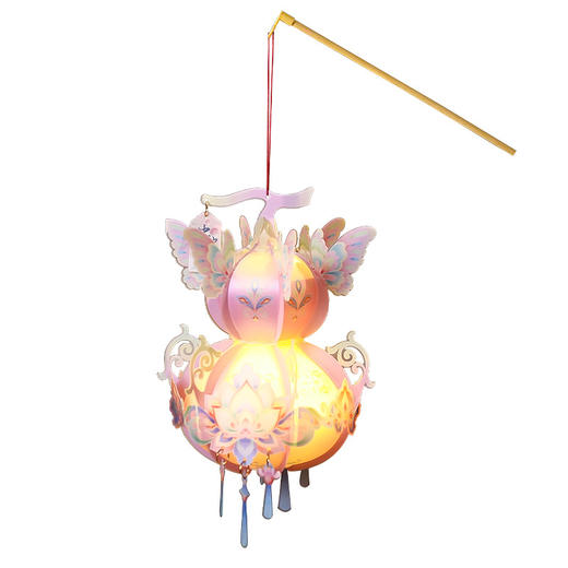 【中秋节葫芦灯笼手工diy材料包 】手作中秋🌕点亮团圆夜 2025新款古风葫芦灯笼✨亲子DIY必备，唯美宫灯承载满满节日氛围！🎑 商品图4