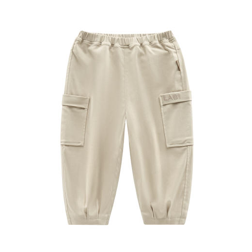 拉比童衣类i5自然贴袋长裤LYCC101410 商品图5