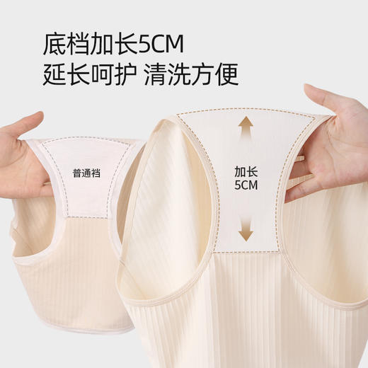加肥加大码300斤内裤纯棉a类加长裆10A抗菌妈妈宽松内裤507# 商品图6
