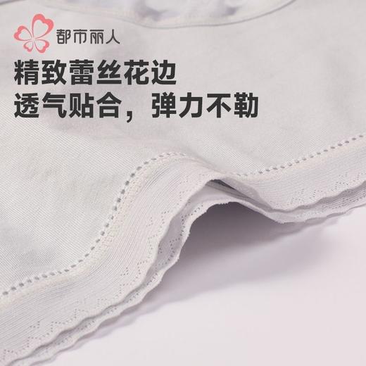 都市丽人内裤女士50支棉内裤女士平角内裤女内裤纯棉内裤LKH5T3 商品图6