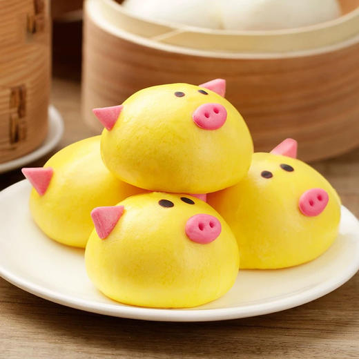 【BF】稻香-金猪形流沙包 160g 商品图2