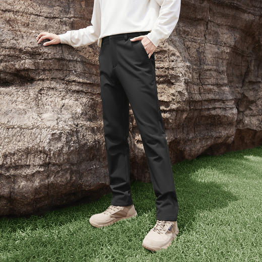 【户外/抗皱/三防】柒牌男装2025秋季四面弹易打理休闲梭织长裤129H71120 商品图1