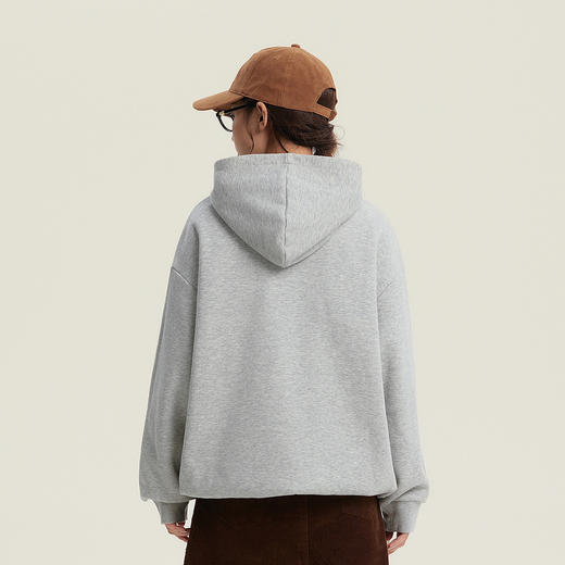 笛莎Deesha青少年女童卫衣2025冬季女童暖皮连帽卫衣 商品图4