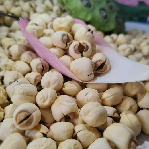 【莲子/藕粉】无熏硫无漂白/人工剥皮挑选粒粒精品/煮粥煲汤滑脆爽口 商品图2