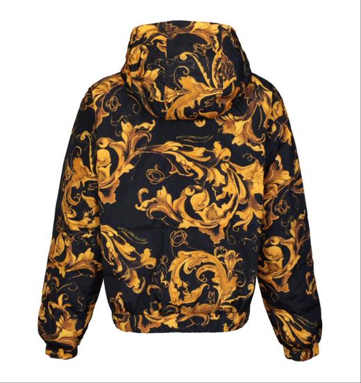 Versace 范思哲 男士双面穿可拆卸帽白鸭绒羽绒服12425 商品图1