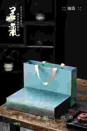 名气【钢琴漆木盒单饼+鸡翅木茶针.白银】48元1套.整箱16套