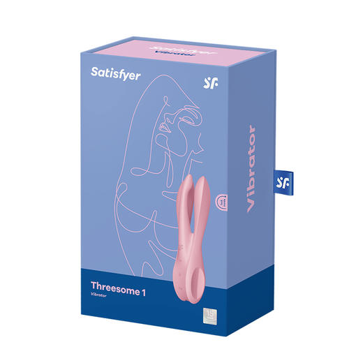 Satisfyer Threesome 1三人游1代震动器女用情趣玩具 商品图1