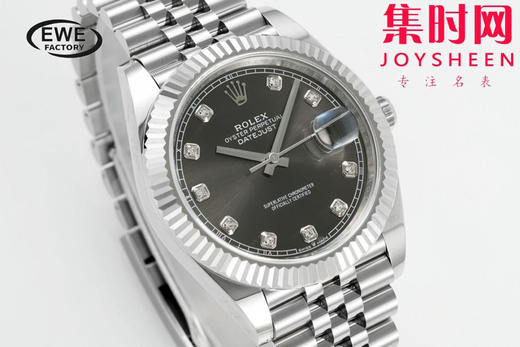 劳力士EWE日志型41系列 男士腕表 灰盘钻面
机芯：搭载改Cal.3235 商品图2