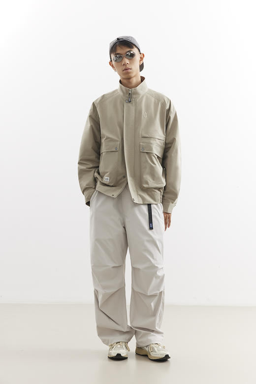 吃茶去chichaqu25Coolmax吸湿速干立领经典休闲夹克城市户外男女 商品图1