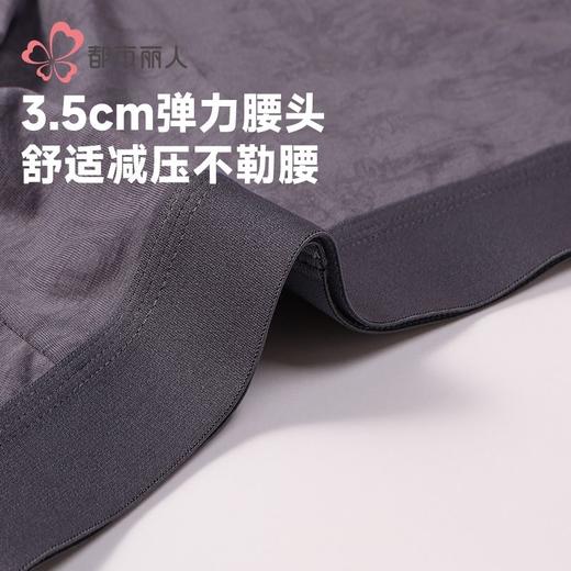 都市丽人内裤男士内裤50S棉拉架内裤明筋平角内裤男内裤FKHC56 商品图5