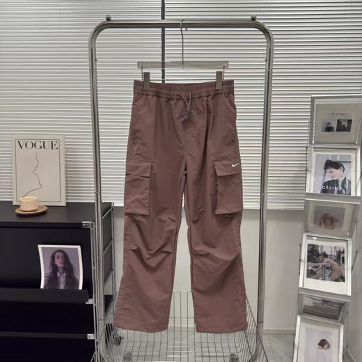 D082123单勾印花大口袋工装休闲长裤束脚卫裤 商品图12