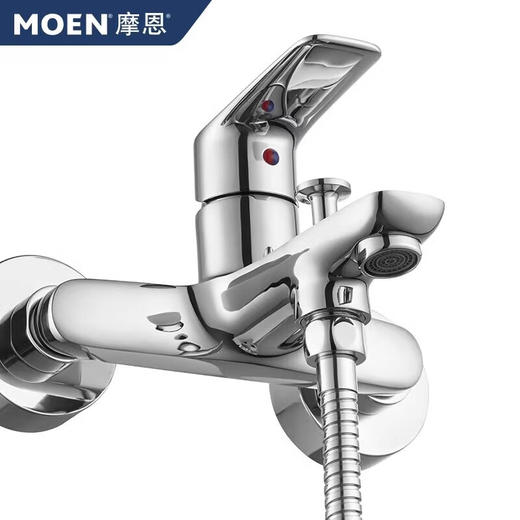 MOEN摩恩铜淋浴喷头花洒家用淋浴套装浴缸龙头31132 31132+2298AS+M22081·配9寸顶喷 商品图5