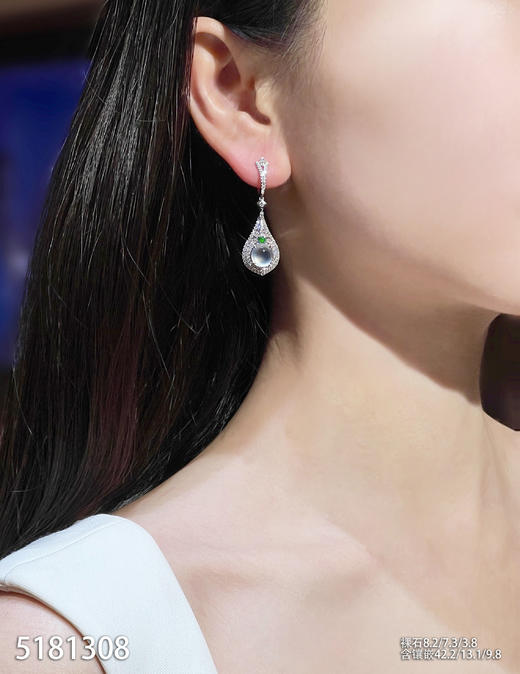 5181308，蛋面耳坠。具体价格微信咨询 商品图4