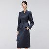 IWY/藏青色西装套裙女秋气质显瘦酒店前台接待工服珠宝店职业装25CS809 商品缩略图2