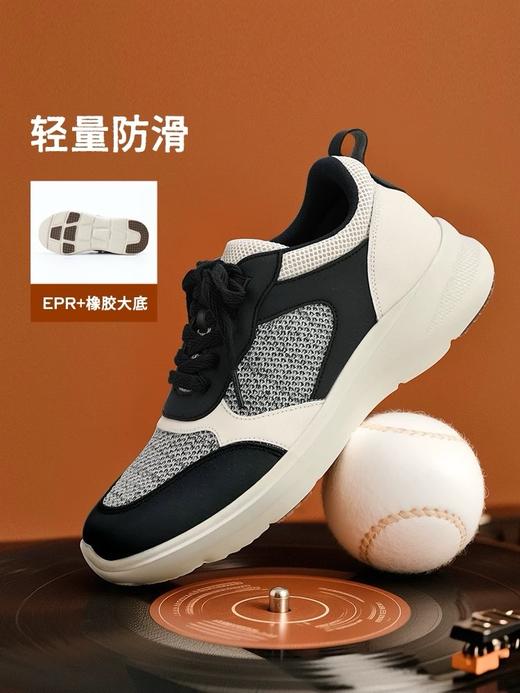 【PANSY】2025年秋季新款盼喜透气舒适日本男鞋运动撞色防滑休闲鞋 商品图1