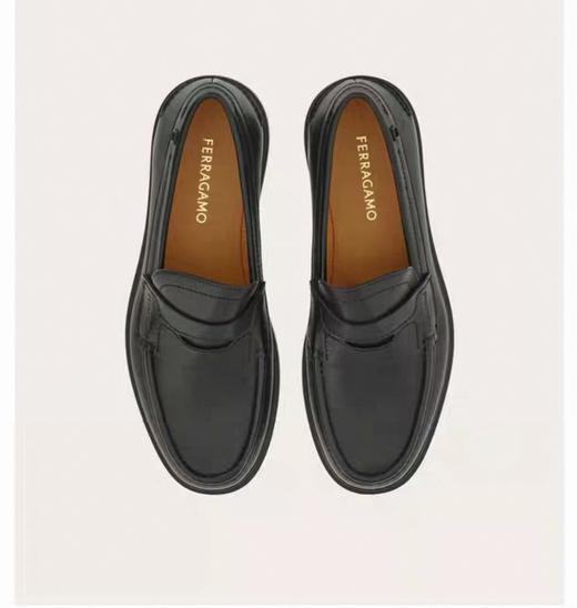 FERRAGAMO 菲拉格慕 莫卡辛鞋男  0781935-001 .【鞋底有膜，试穿小心】 商品图1