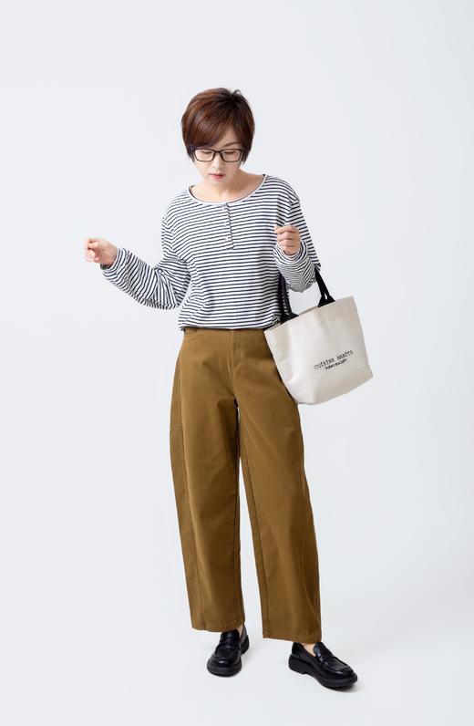 高腰宽松休闲裤 商品图0