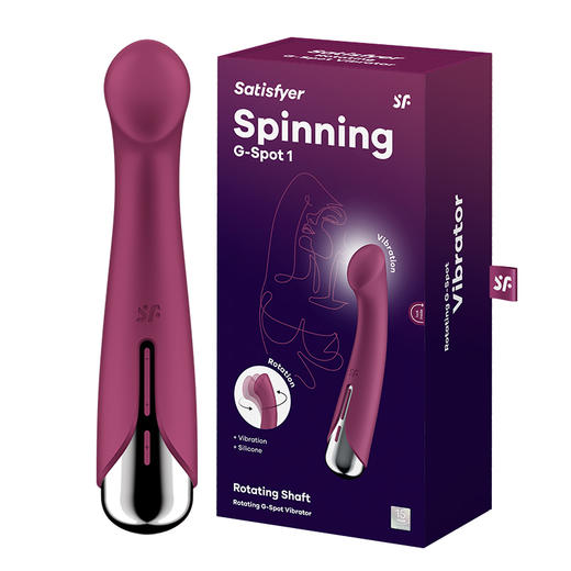 Satisfyer Spinning G-Spot 1 女用震动棒成人情趣 商品图1