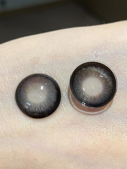 kaylens旗下｜黑兔松饼&芝麻汤圆｜14.5mm白狮参考着色大直径 ｜日抛十片装 商品图7