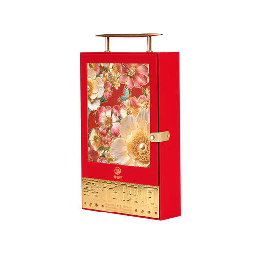 集味轩坚果五仁月饼礼盒中秋伴手礼品企业福利繁花映月礼盒480g 商品图6