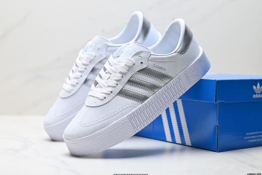 阿迪达斯Adidas Samba rose防滑低帮板鞋AQ1134男女鞋 商品图7