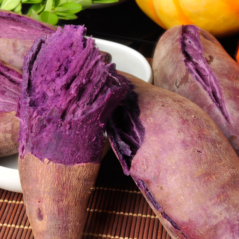 紫薯 4.5斤中果 粉糯香甜营养丰富坏果包赔