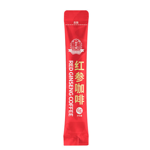 君芝補红参咖啡提神醒脑滋补养生6g*10条 商品图4
