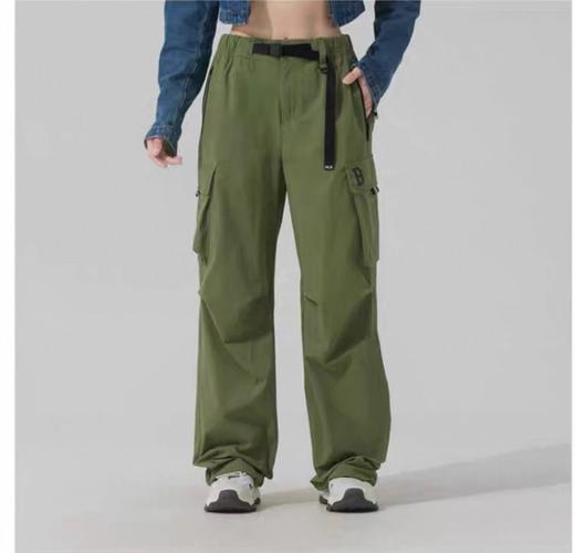 D082125秋季户外爬山防水腰带冲锋裤男女直筒休闲工装长裤 商品图10