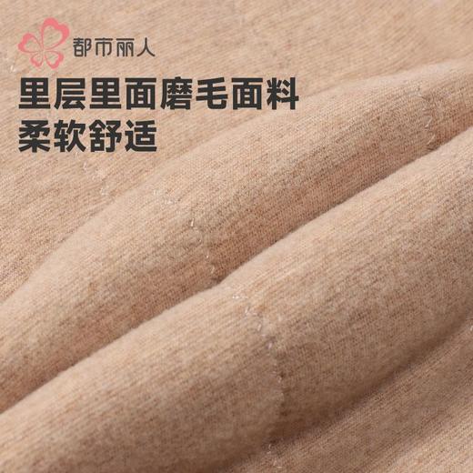 都市丽人打底裤女士保暖裤雅赛尔多层打底裤厚九分女裤LLH4E5 商品图6